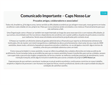 Tablet Screenshot of capsnossolar.org.br